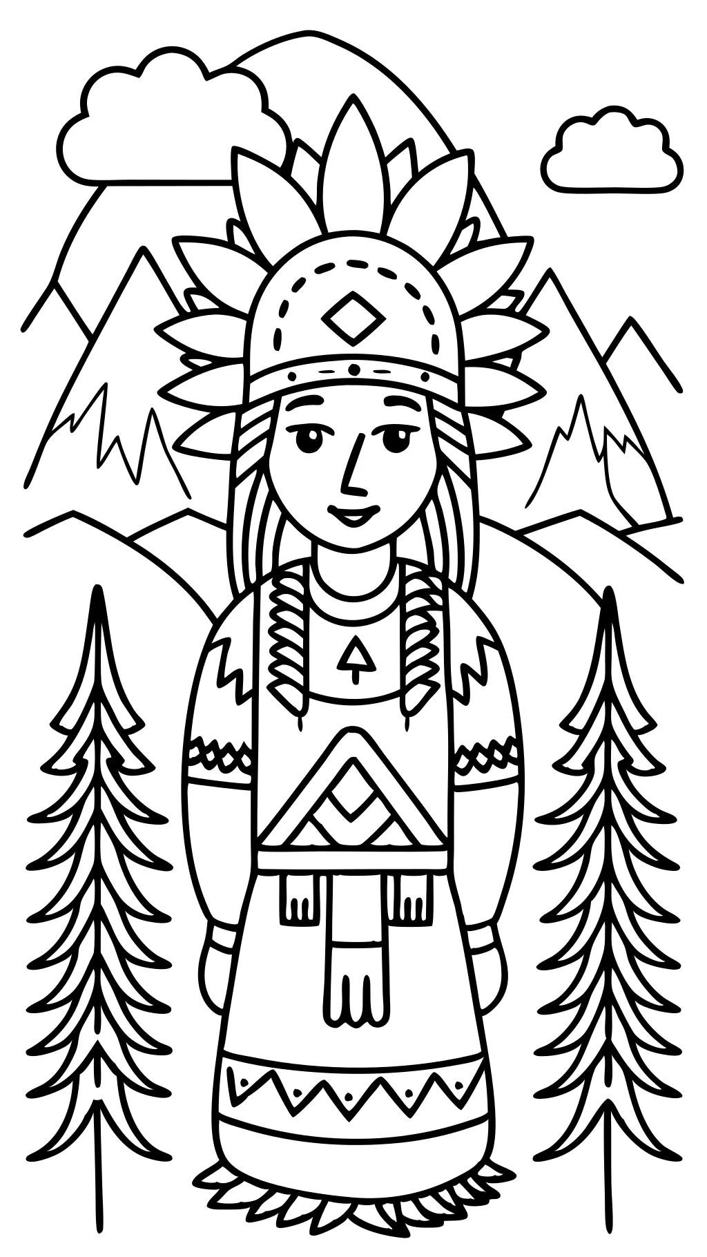 cheifs coloring pages